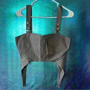 Grey Crop Top NEVER WORN